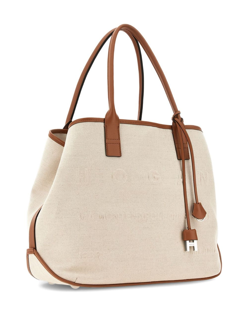 SCRIPT MEDIUM CANVAS TOTE