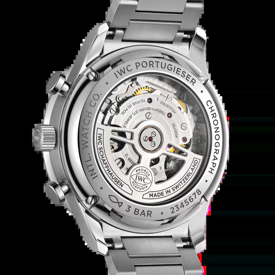 Unworn  Portugieser Automatic Chronograph, Stainless Steel, 41 Mm, Ref# IW371617, Box and Papers
