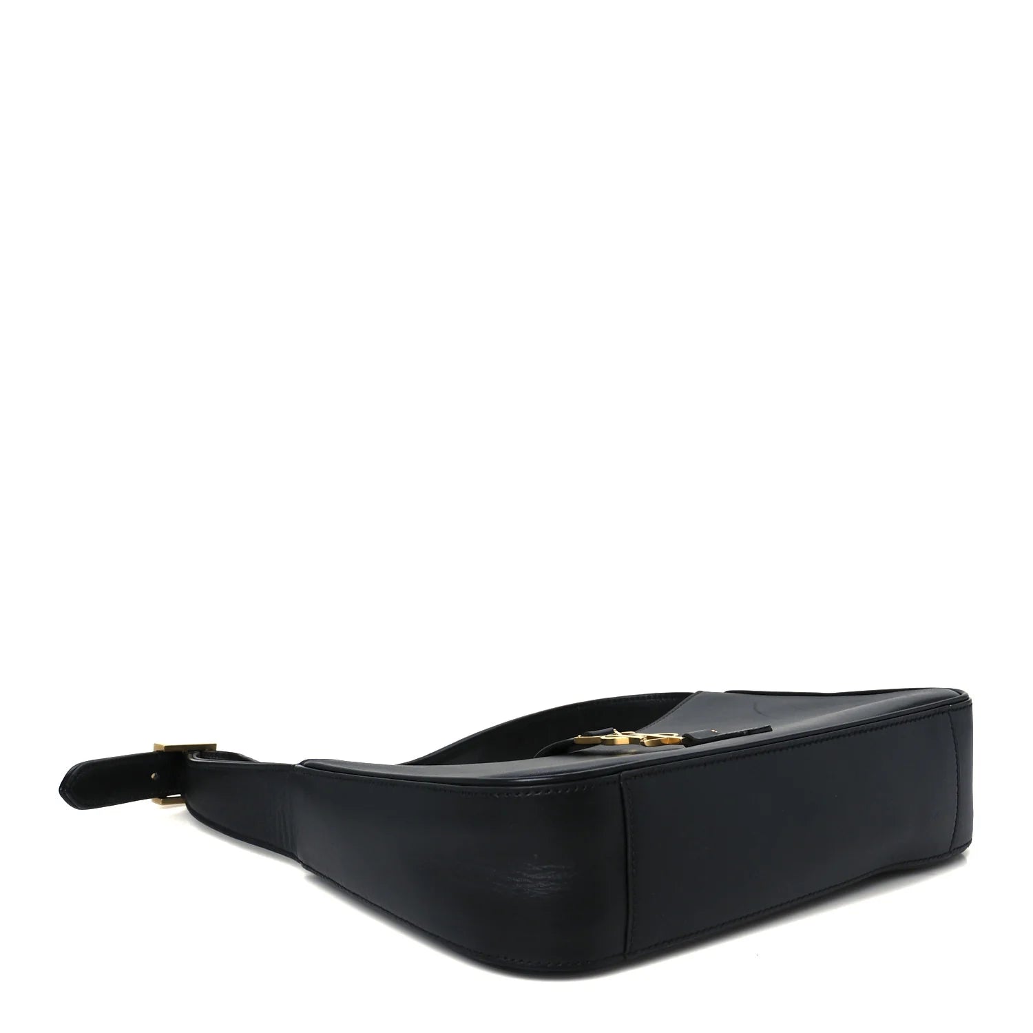 Smooth Calfskin Le 5 a 7 Hobo Black
