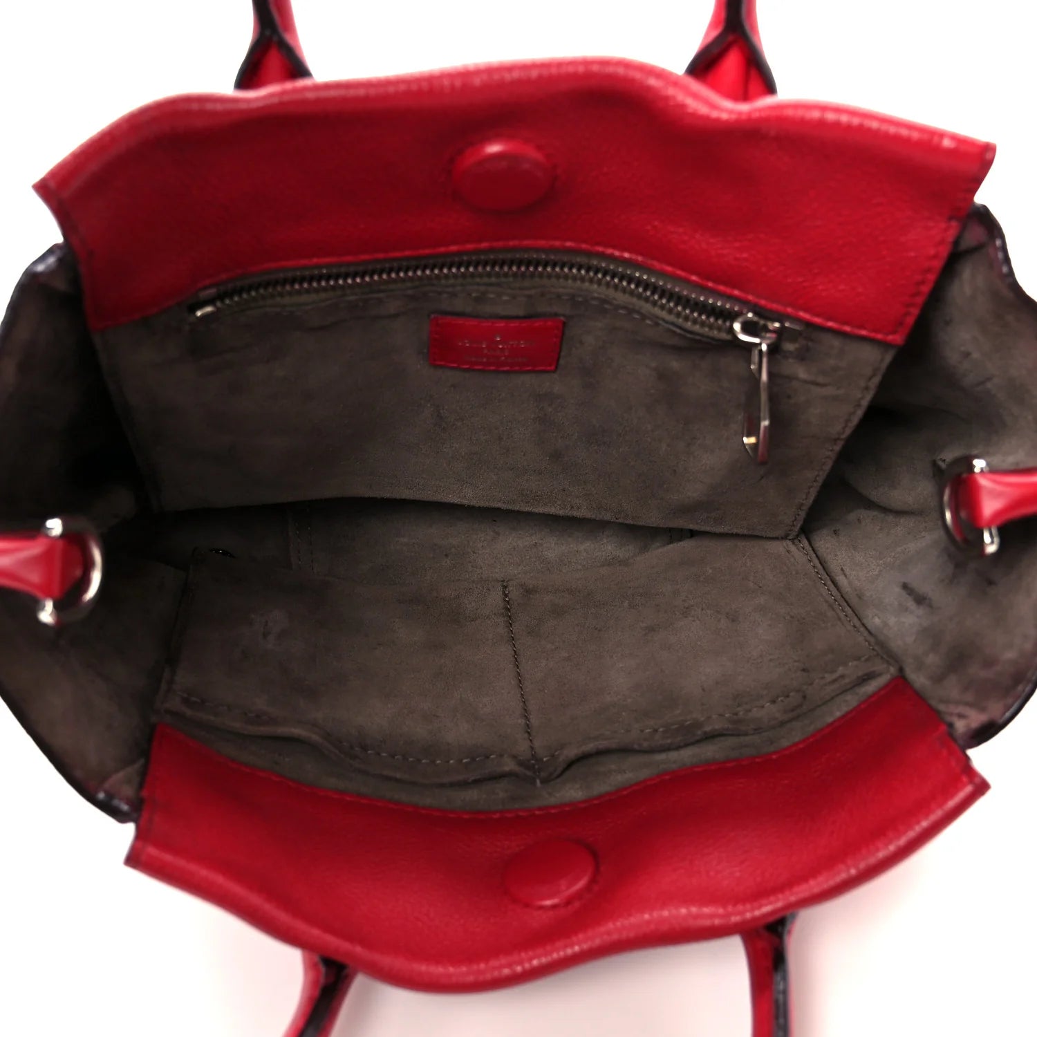 Veau Cachemire Tote W BB Framboise