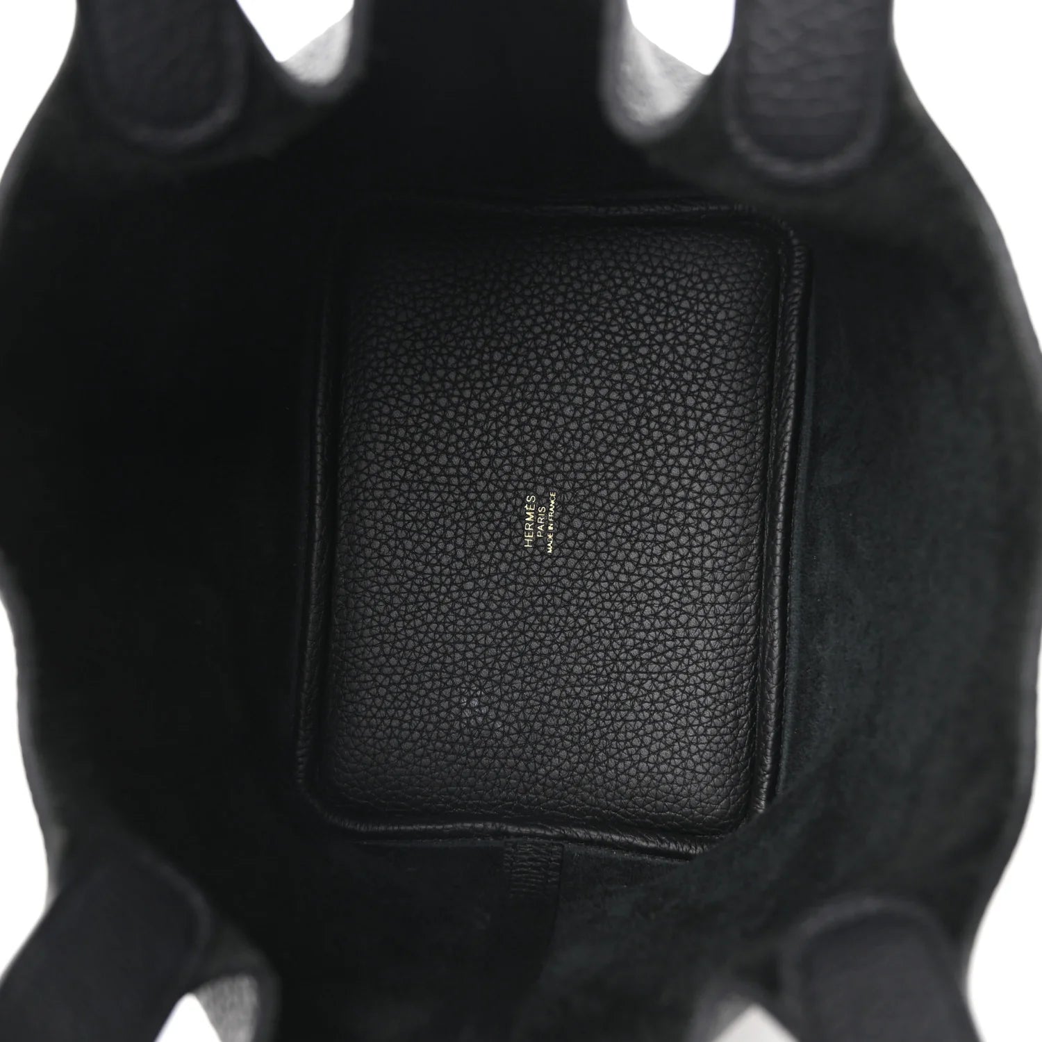 Taurillon Clemence Picotin Lock 18 PM Black