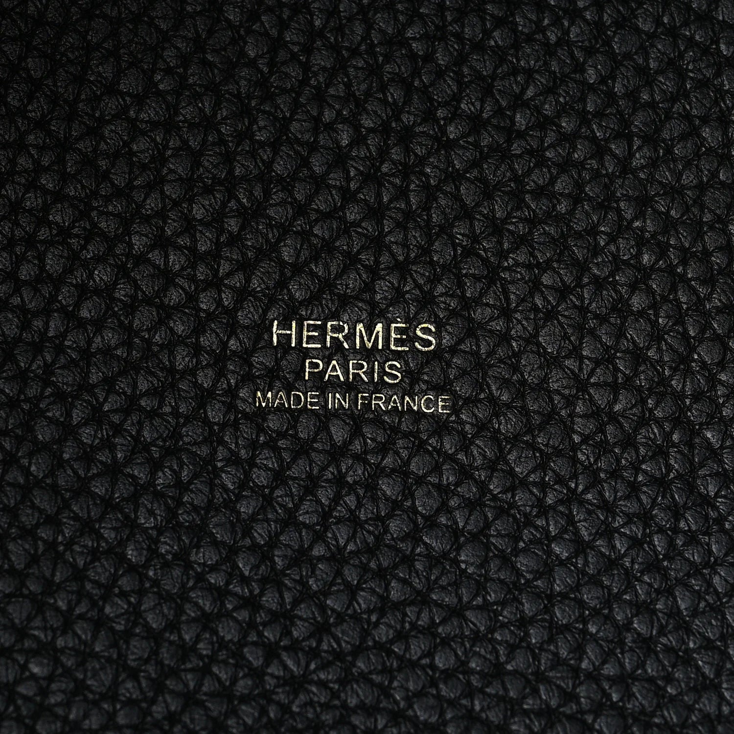 Taurillon Clemence Picotin Lock 18 PM Black