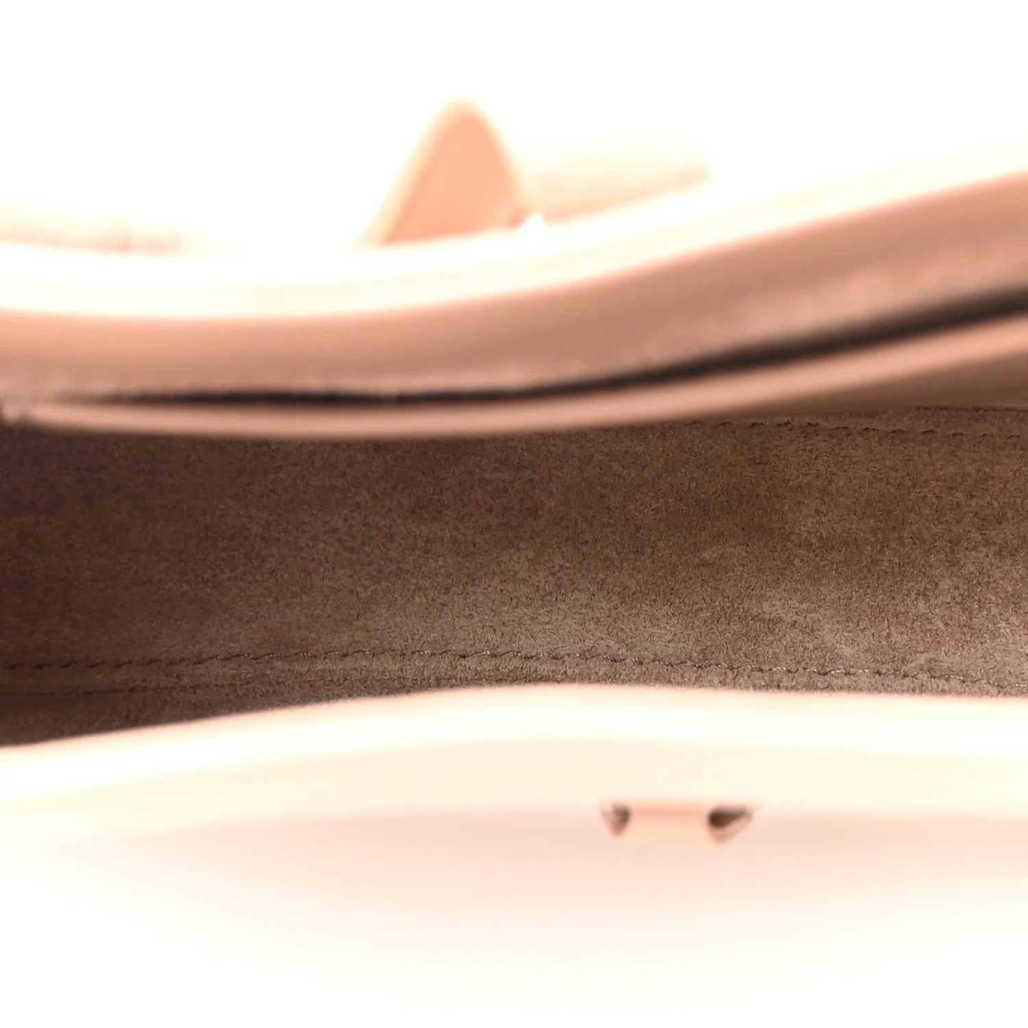 Smooth Calfskin Le 5 a 7 Mini Hobo Rosy Sand