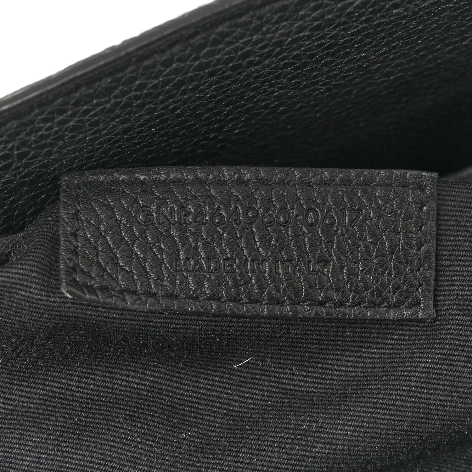 Grained Calfskin Small Supple Sac De Jour Black