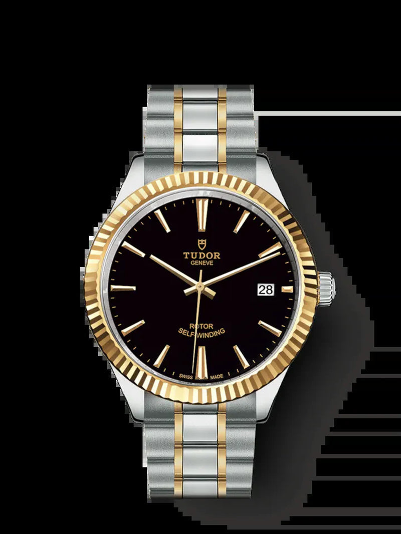 Style, Stainless Steel and Yellow Gold, 38Mm, Ref# M12513-0005