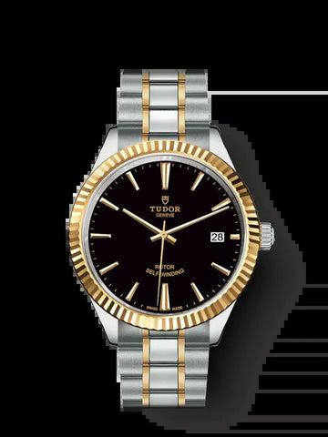 Style, Stainless Steel and Yellow Gold, 38Mm, Ref# M12513-0005