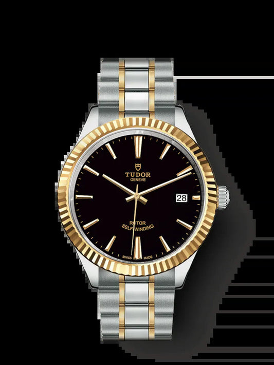 Style, Stainless Steel and Yellow Gold, 38Mm, Ref# M12513-0005