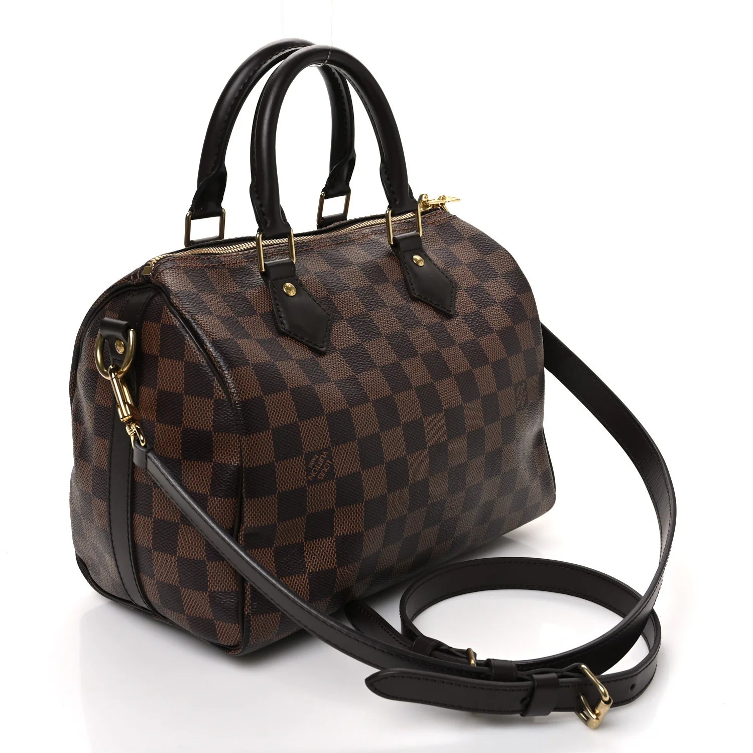 Damier Ebene Speedy Bandouliere 25