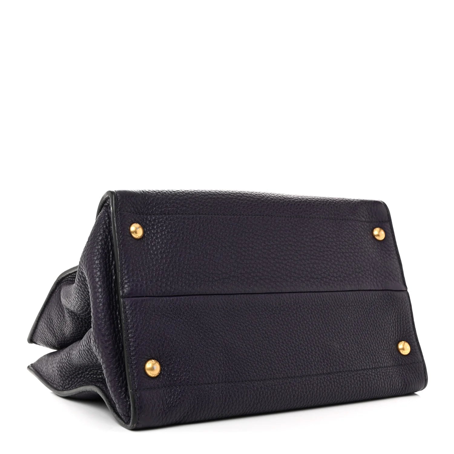 Vitello Daino Shopping Tote Viola