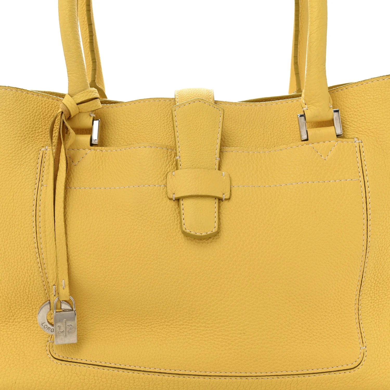 Grained Calfskin Bellevue Odessa Yellow