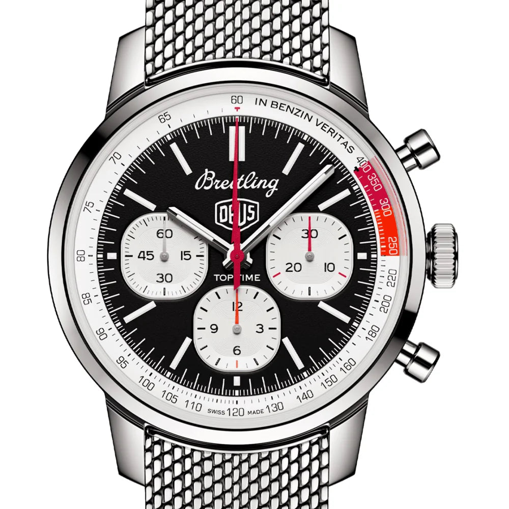 Unworn  Top Time B01 Deus Ref# AB01765A1B1A1, Box and Papers