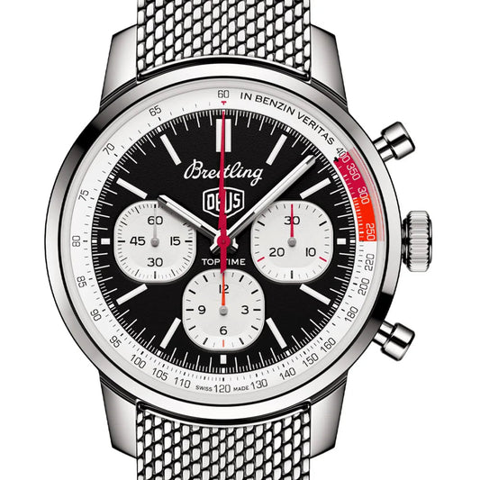 Unworn  Top Time B01 Deus Ref# AB01765A1B1A1, Box and Papers