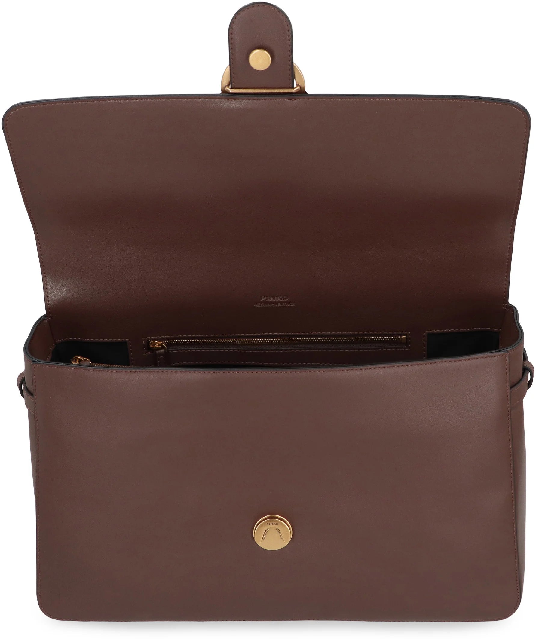 MAXI LOVE BAG SLOUCHY SHOULDER BAG in LEATHER