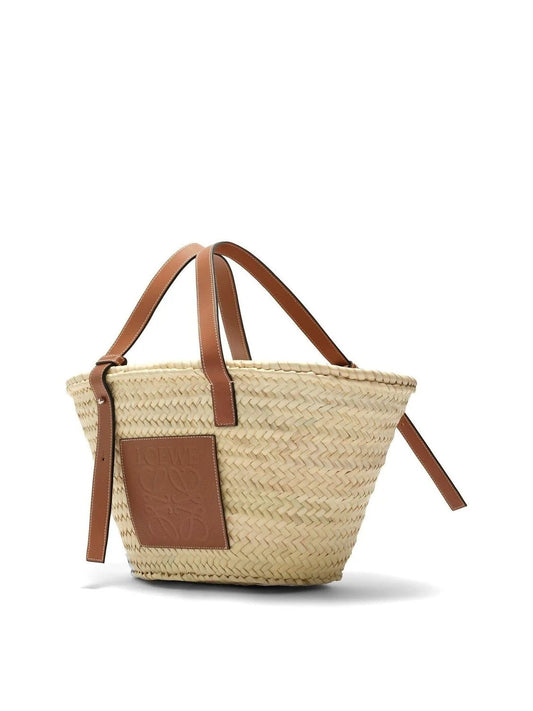 RAFFIA BASKET BAG
