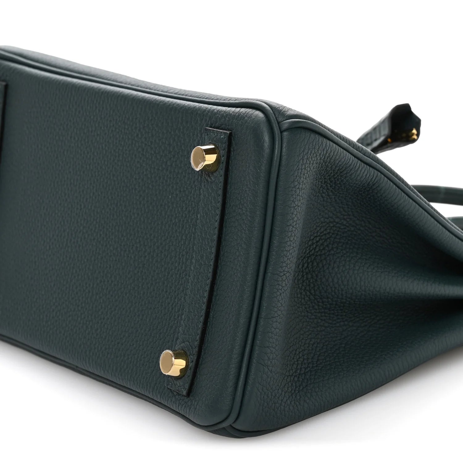 Togo Matte Alligator Birkin Touch 25 Vert Cypress