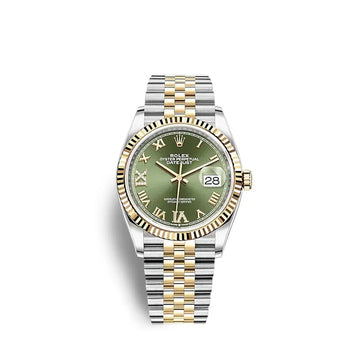 Datejust 36 Oystersteel and Yellow Gold Ref# 126233-0025