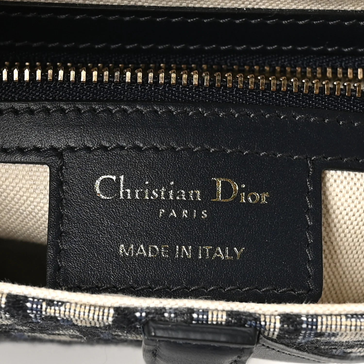 Oblique Saddle Bag Blue