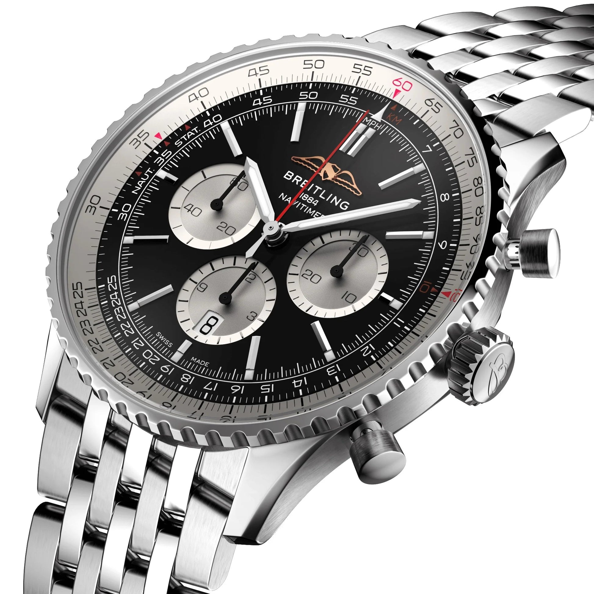 Unworn 2024,  Navitimer B01 CHRONOGRAPH Ref# AB0137211B1A1, Box and Papers