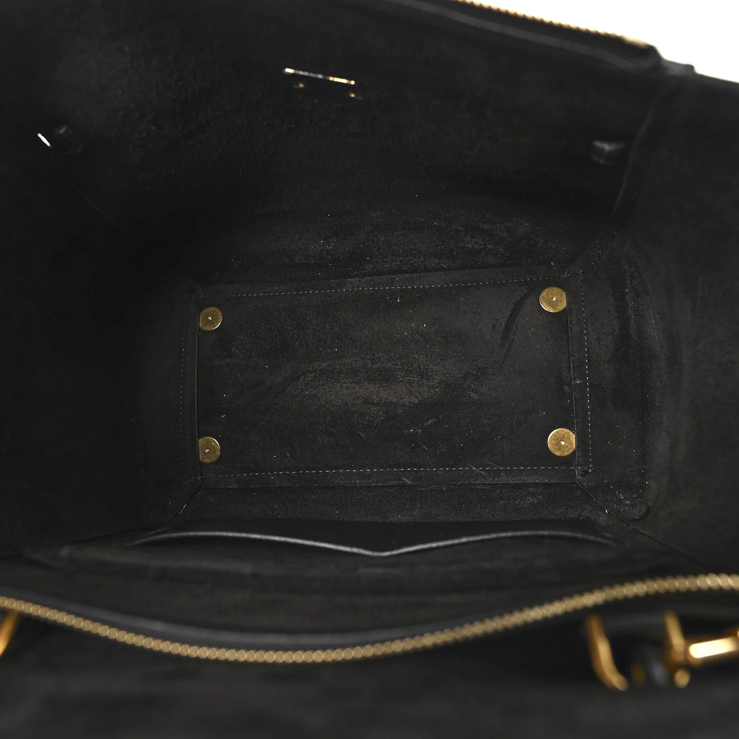 Grained Calfskin Mini Belt Bag Black