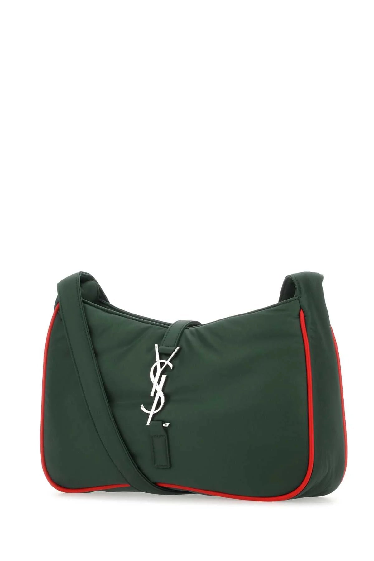 DARK GREEN ECONYLÂ® LE 5 Ã€ 7 SHOULDER BAG