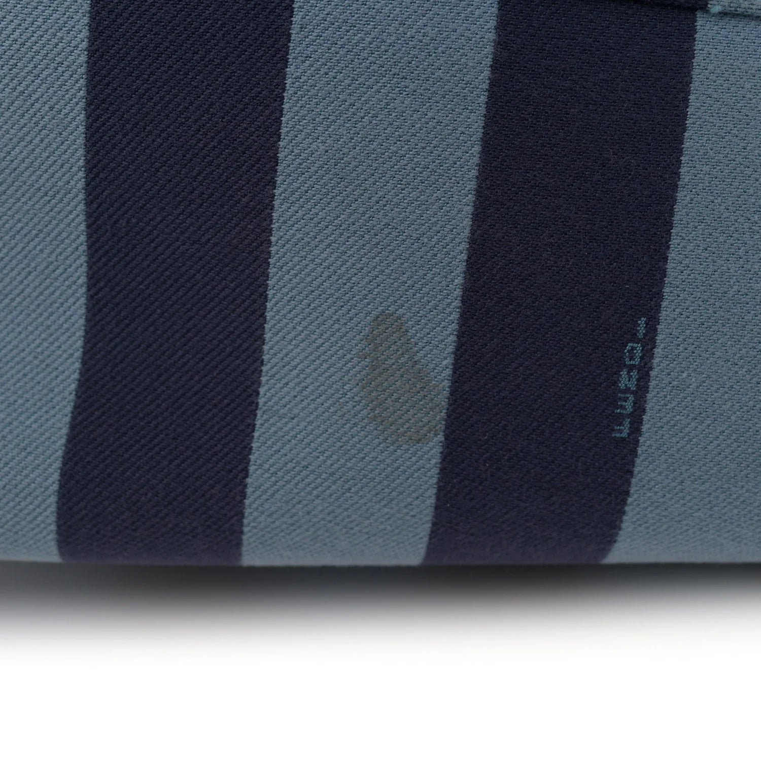 Pequin Vitello Logo Shopper Tote Blue