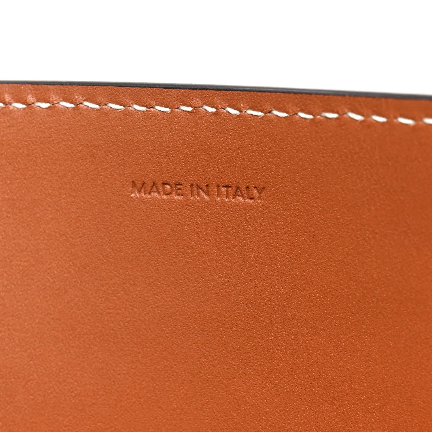 Triomphe Canvas Calfskin Large Vertical Cabas Tan