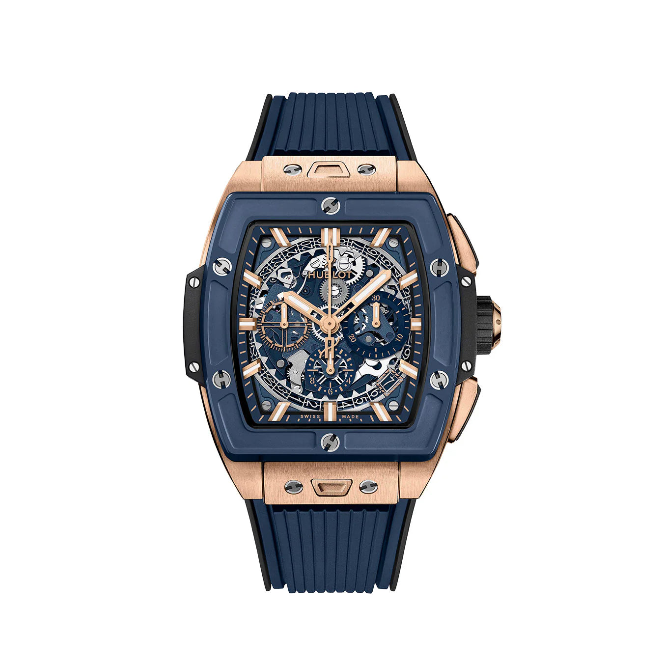 Spirit of Big Bang KING GOLD BLUE CERAMIC Ref# 642.OL.7180.RX