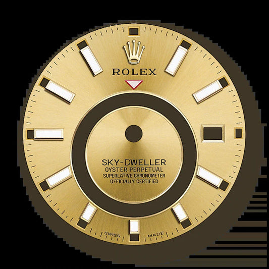 Sky-Dweller 42Mm, 18K Yellow Gold, Ref# 326938-0003