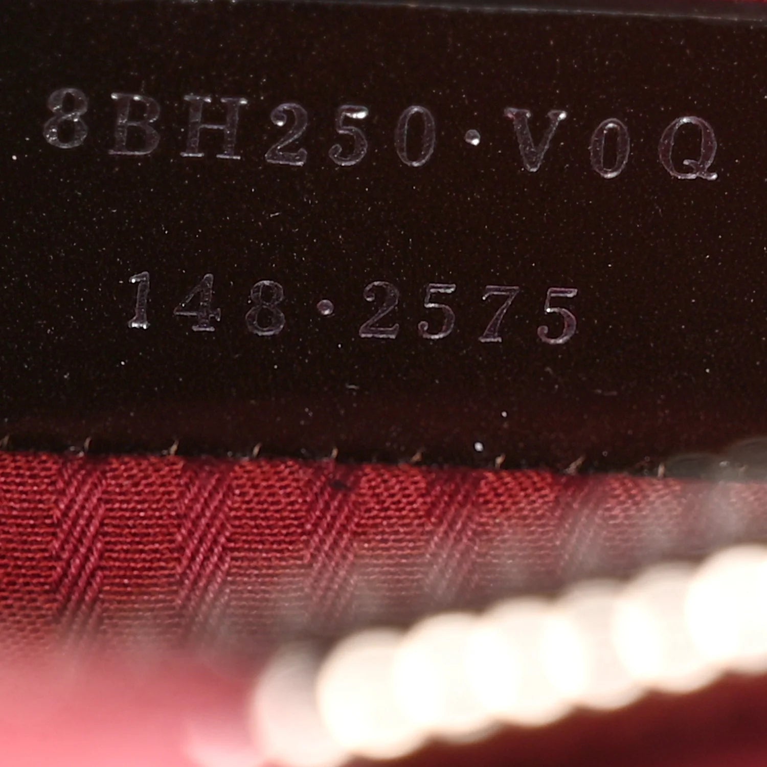 Vitello Elite Geometric Degrade Regular 2Jours Tote Red