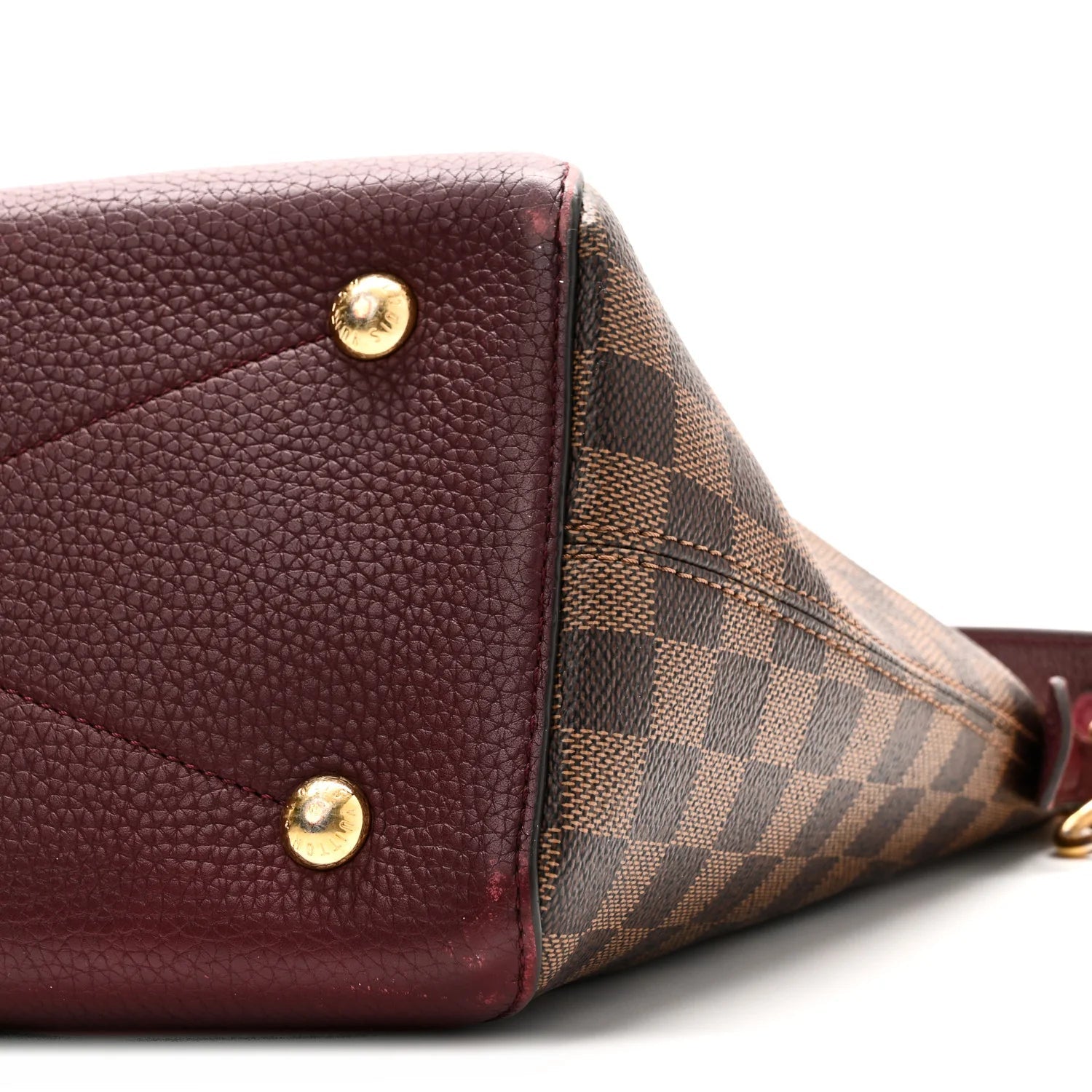 Damier Ebene Cuir Taurillon Hyde Park Fuchsia