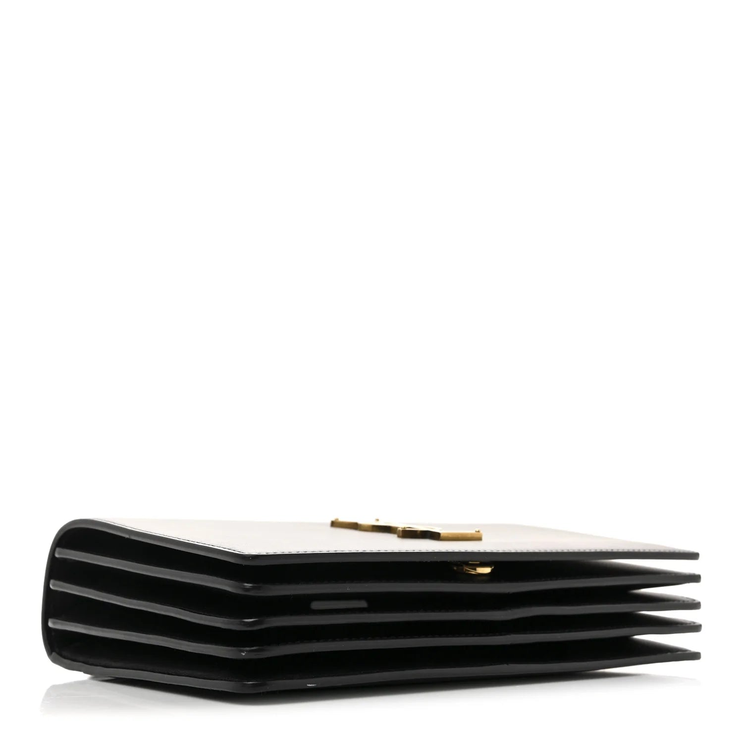 Smooth Calfskin Shoulder Bag Black