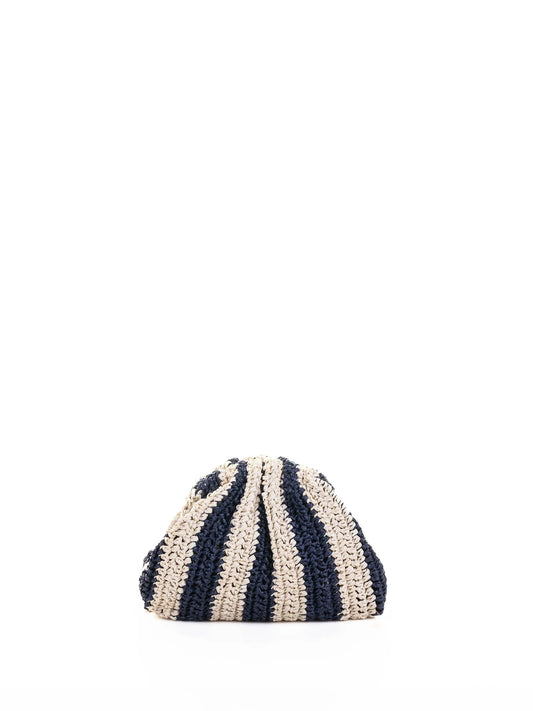 MINI GAME POCHETTE in TWO-TONE CROCHET