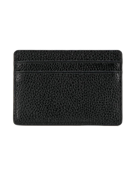LOGO DETAIL LEATHER CARD HOLDER