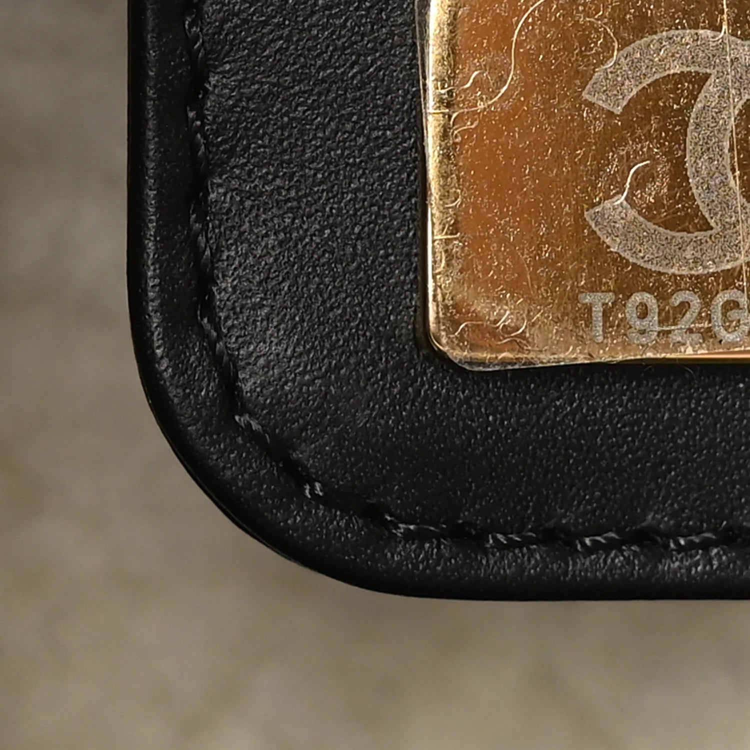 Crumpled Sheepskin Shearling Quilted Medium  25 Handbag Black White