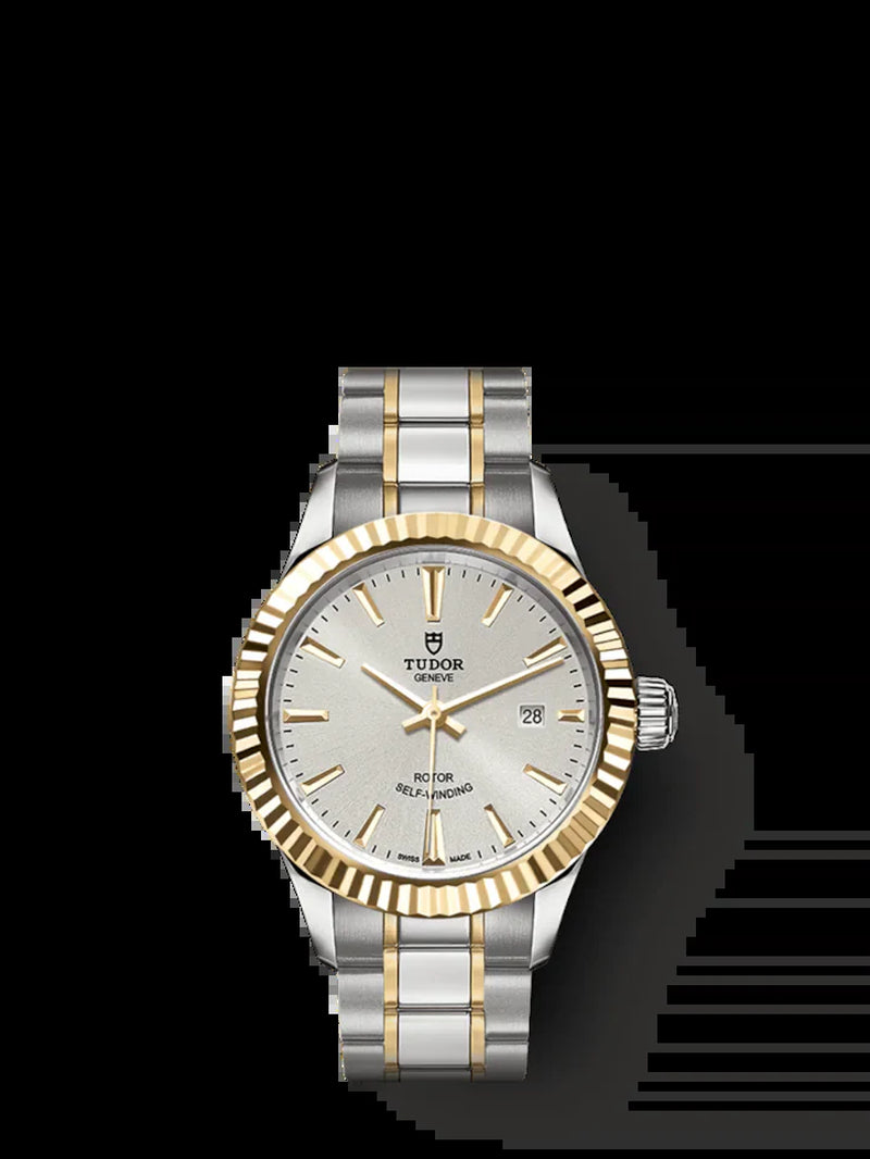Style, Stainless Steel and Yellow Gold, 28Mm, Ref# M12113-0003