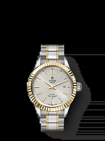 Style, Stainless Steel and Yellow Gold, 28Mm, Ref# M12113-0003