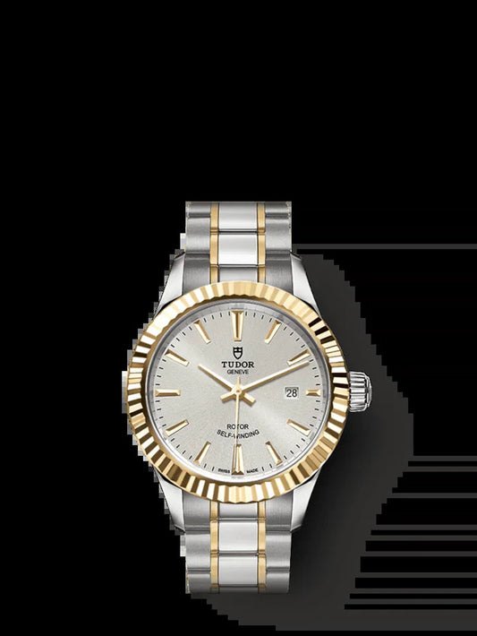 Style, Stainless Steel and Yellow Gold, 28Mm, Ref# M12113-0003