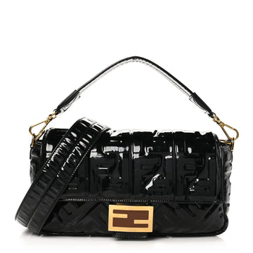 Patent FF 1974 Embossed Baguette Black