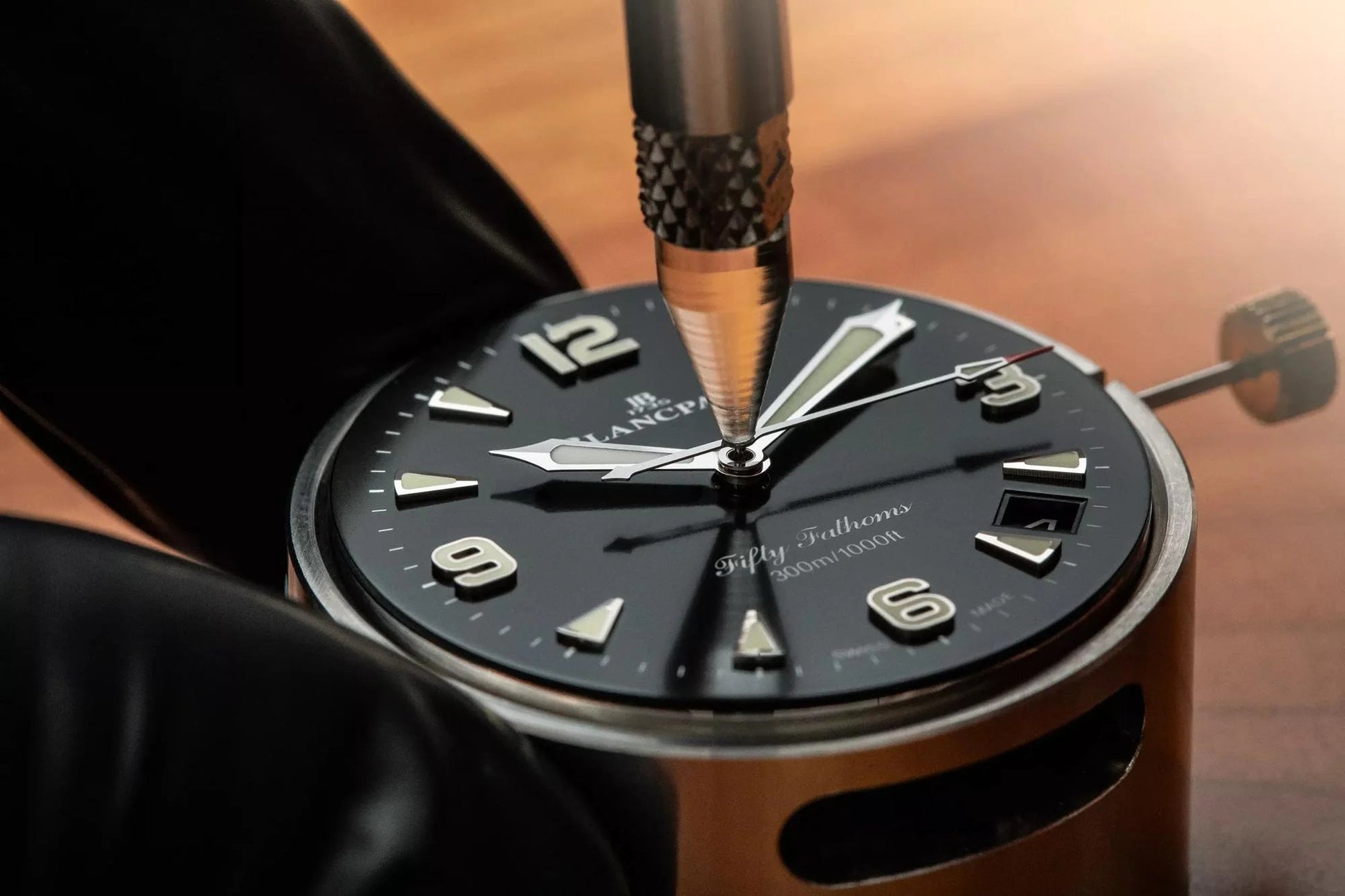 Unworn  Fifty Fathoms Automatique, Titanium, 42.3Mm, Ref# 5010-12B30-B52A, Box and Papers