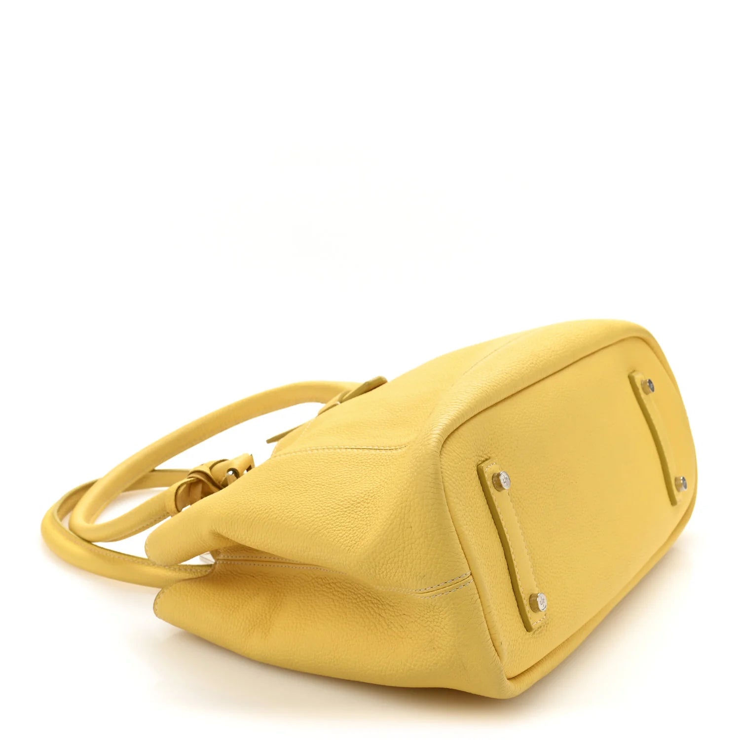 Grained Calfskin Bellevue Odessa Yellow