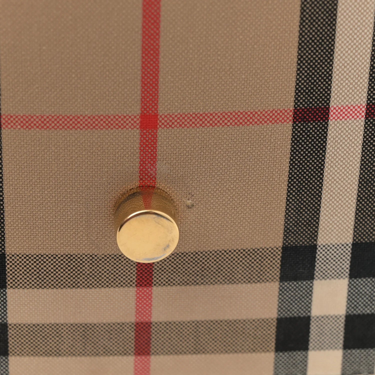 Grainy Calfskin Vintage Check Note Crossbody Bag Black