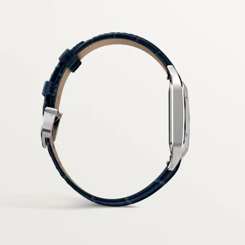 Unworn  Santos-Dumont De , Stainless Steel, 38Mm X 27.5Mm, Ref# WSSA0023, Box and Papers