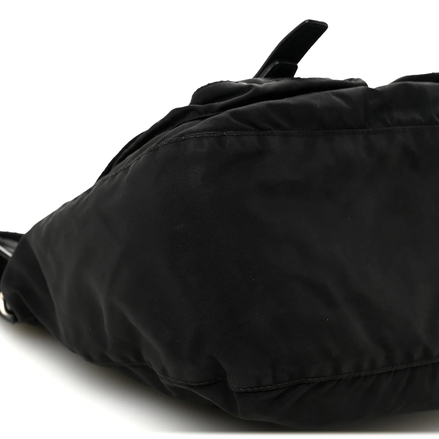 Tessuto Nylon Messenger Bag Black