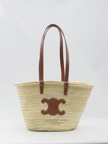 MEDIUM RAFFIA SHOPPING BAG