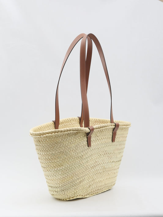 MEDIUM RAFFIA SHOPPING BAG