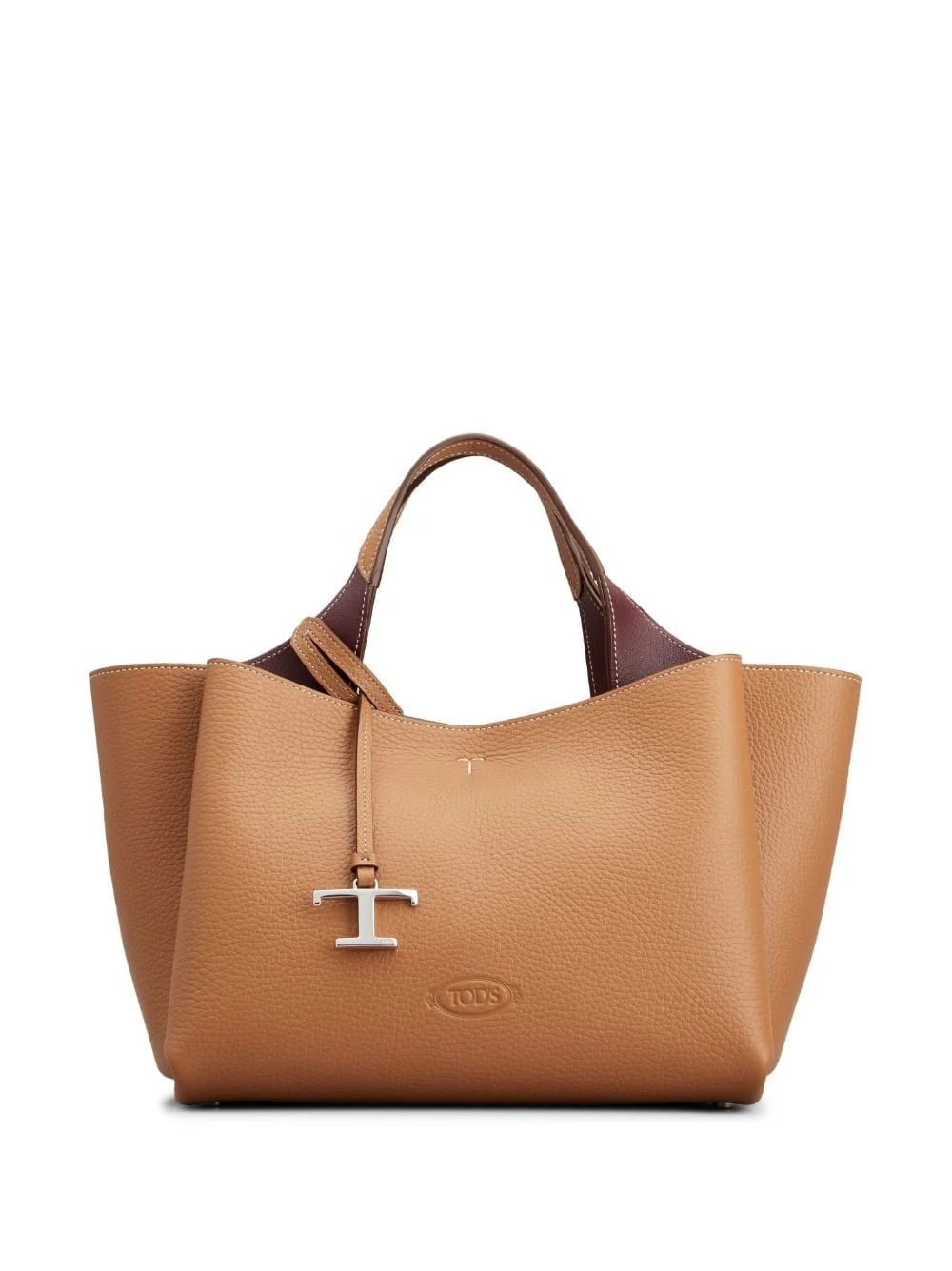 LOGOPLAQUE LEATHER TOTE BAG