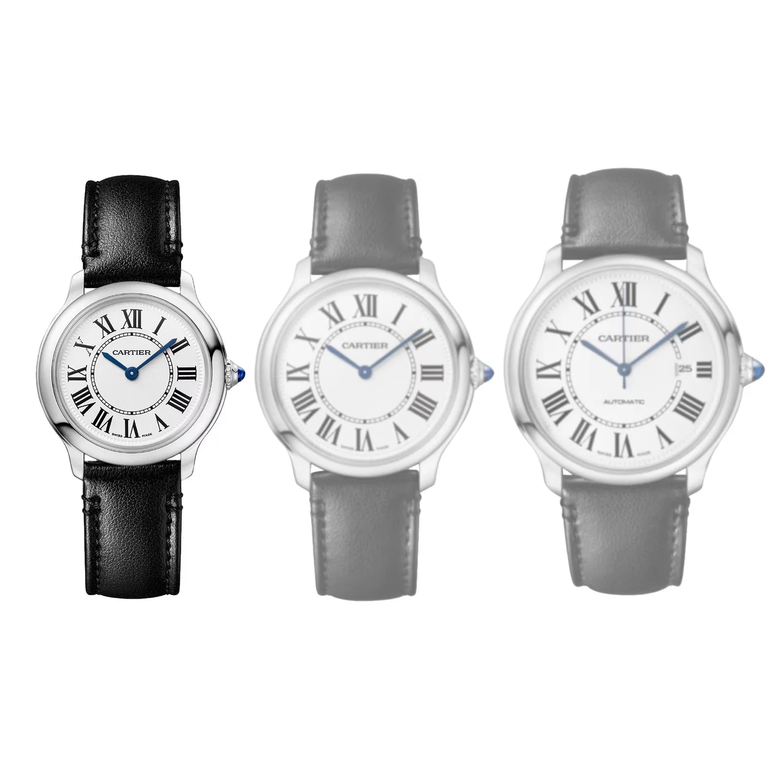 Unworn  Ronde Must De , Stainless Steel, 29Mm, Ref# WSRN0030, Box and Papers