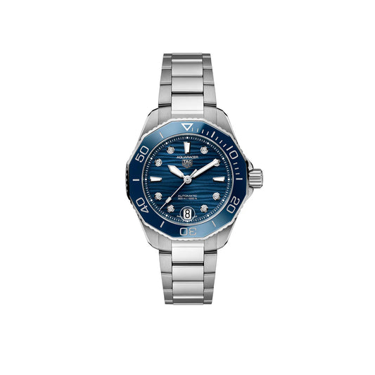 Unworn  Aquaracer Professional 300 Date, 36Mm, Ref# WBP231B.BA0618, Box & Papers