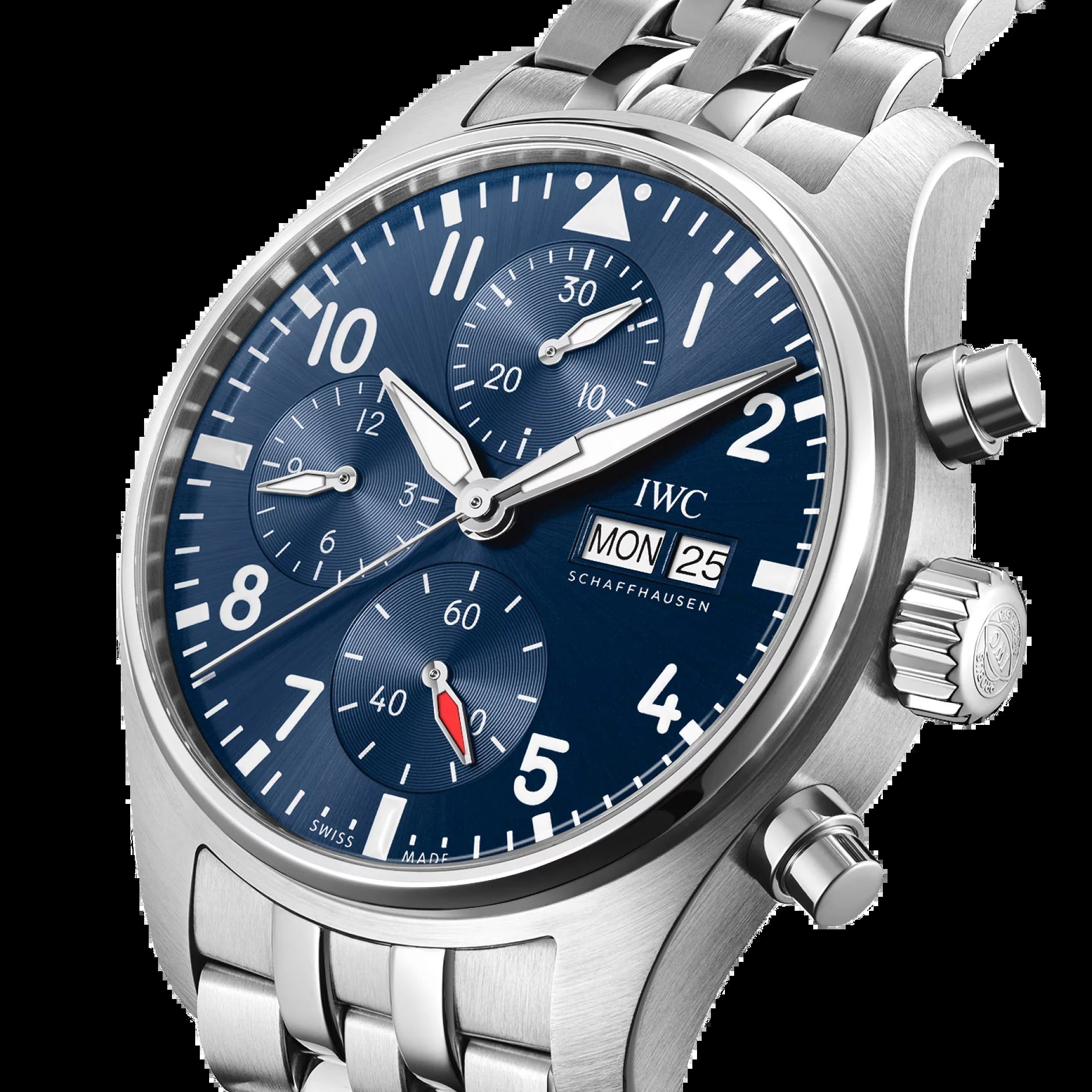 Unworn  Pilot'S Watch Chronograph 41, Stainless Steel, 41Mm, Ref# IW388102, Box and Papers