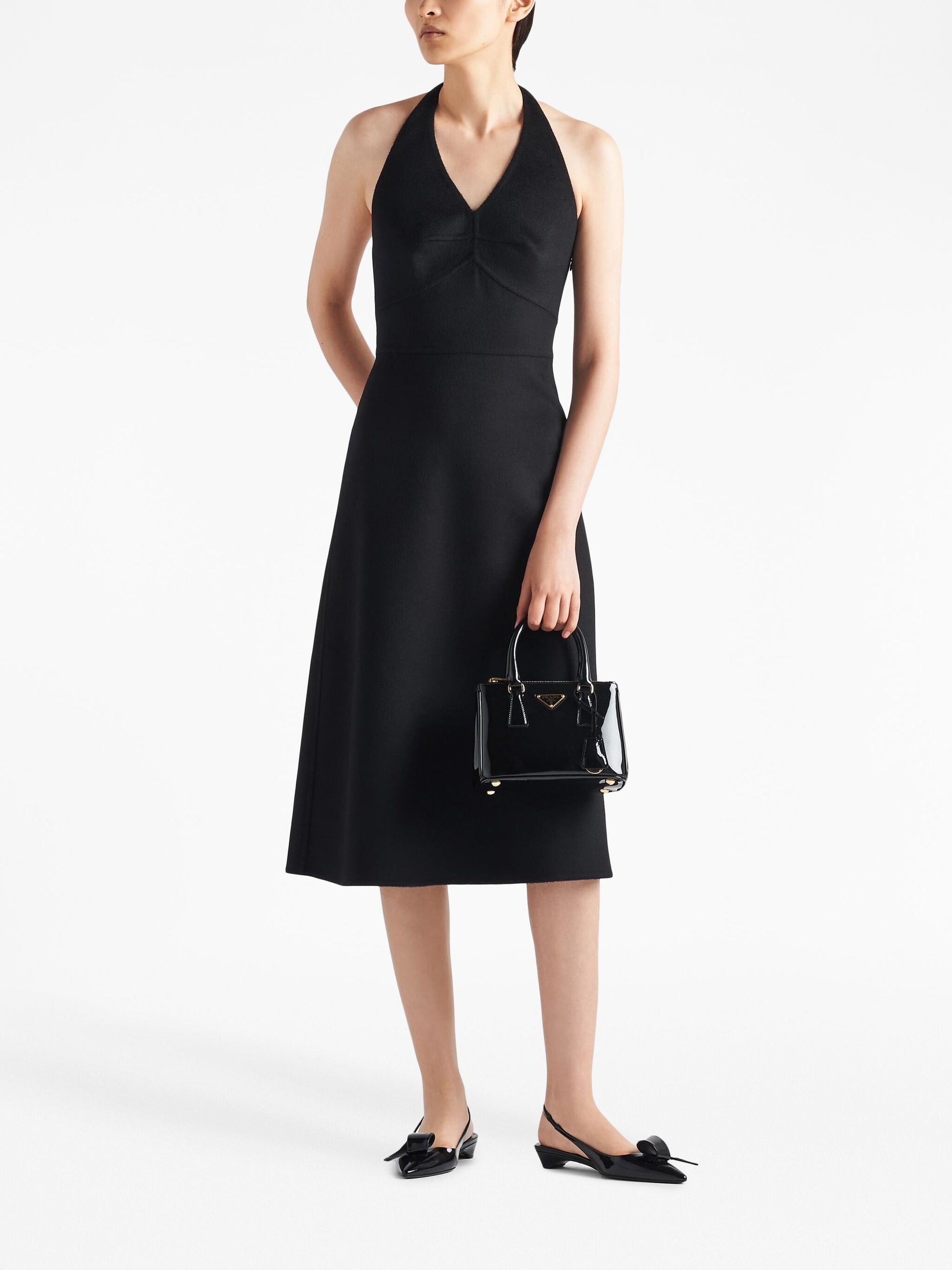 MINI PATENT LEATHER GALLERY BAG